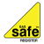 Gas Safe Register logo, representing reliable gas boiler service and repair in Torquay by Safeheat.